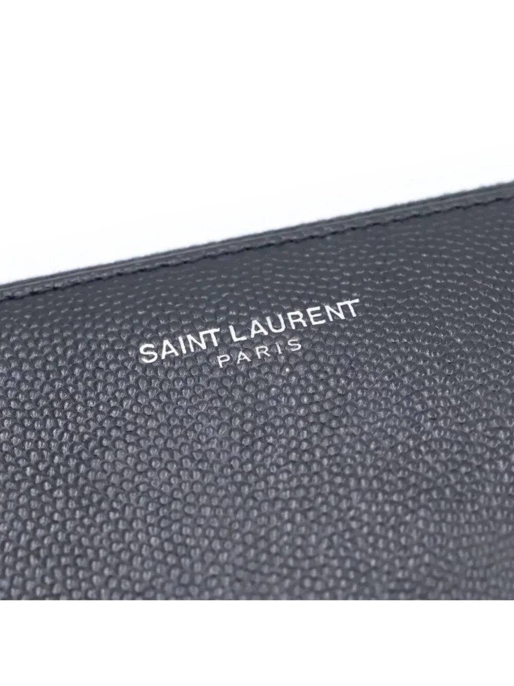 Saint Laurent Paris Clutch Second Black
